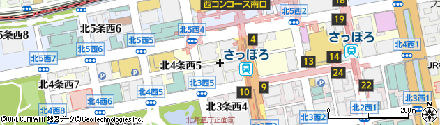 ルスツリゾート　札幌営業所周辺の地図
