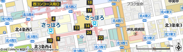 札幌パシフィック法律事務所周辺の地図
