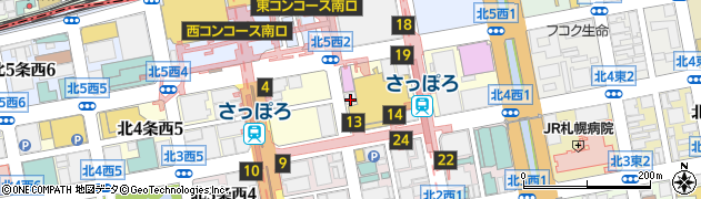 株式会社奥村組札幌支店周辺の地図