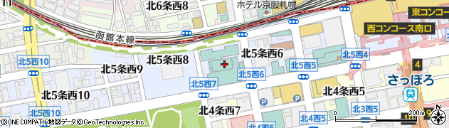 アンチエイジング専門サロンリ・マイン京王プラザホテル札幌店周辺の地図