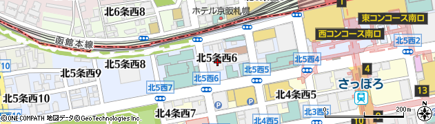 北興化学工業株式会社　札幌支店周辺の地図