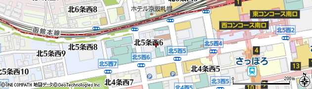 札幌中央会計（税理士法人）周辺の地図
