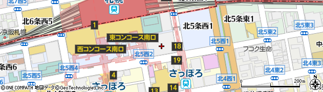 エスタ　地下１階惣菜・米飯四川飯店周辺の地図