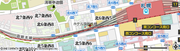 駿台予備学校札幌校周辺の地図