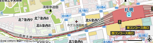 日本国民救援会北海道本部周辺の地図
