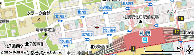 山野流着装教室　北海道ブロック支部周辺の地図