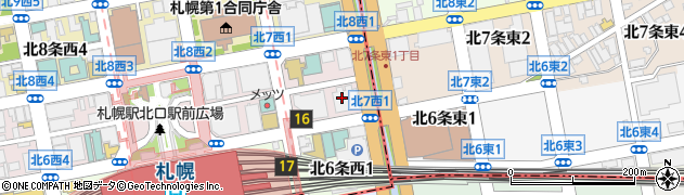 東日本フード株式会社　本社周辺の地図