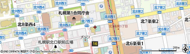 秀英予備校　大学受験部札幌校周辺の地図