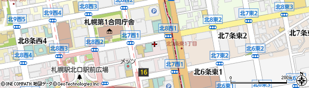 株式会社札幌計算センター周辺の地図