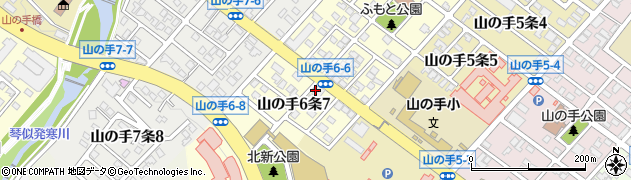 日本体育施設株式会社　北海道支店周辺の地図