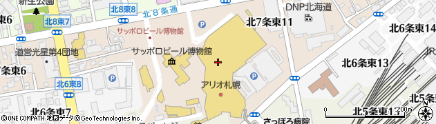 トイザらス・ベビーザらス札幌店周辺の地図