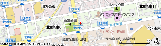 株式会社ヤマヒサ　ペットケア事業部・札幌営業所周辺の地図