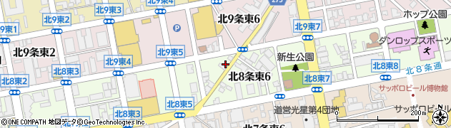 田中ヒョンヒのキムチ店周辺の地図
