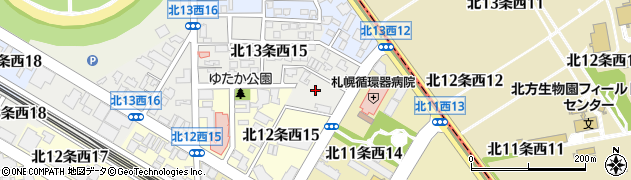 株式会社大電　札幌営業所周辺の地図