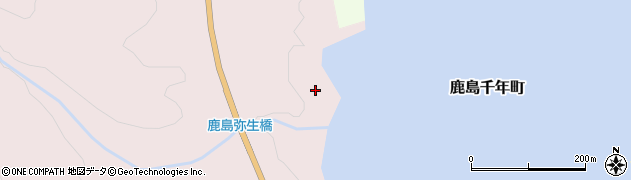 北海道夕張市鹿島千年町周辺の地図