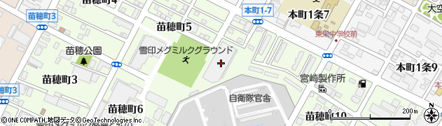 日本アクセス北海道株式会社　本社営業開発部デリカ販促Ｔ周辺の地図