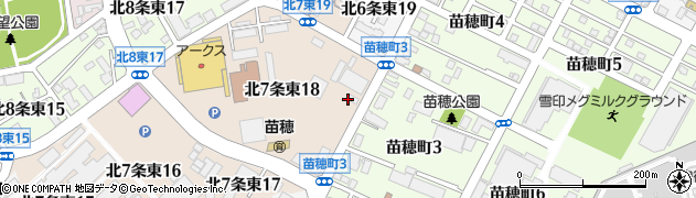 徳洲苑なえぼ周辺の地図