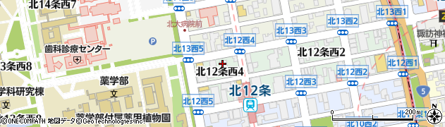 株式会社大和製作所　札幌営業所周辺の地図