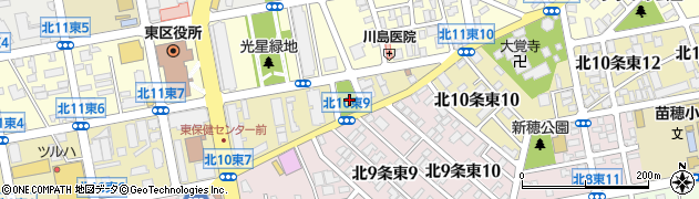 札東ちびっ子公園周辺の地図