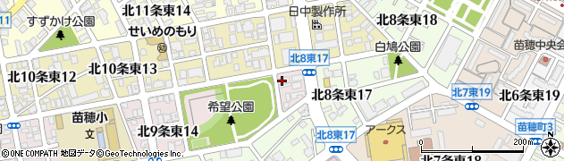 大同興業株式会社札幌営業所周辺の地図