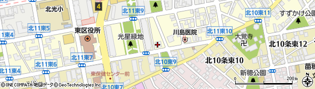 株式会社北海道熱供給公社　光星エネルギーセンター周辺の地図