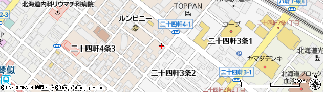 札幌第一清掃株式会社周辺の地図