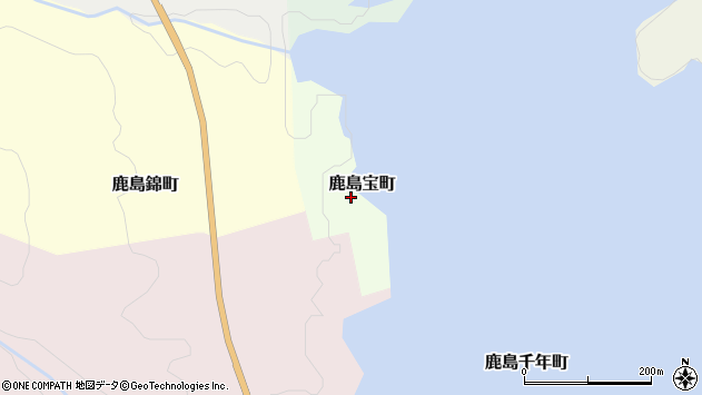 〒068-0665 北海道夕張市鹿島宝町の地図