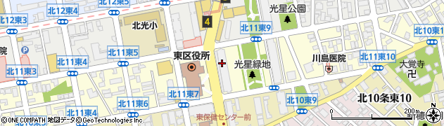 さっぽろ麺屋　文太郎周辺の地図