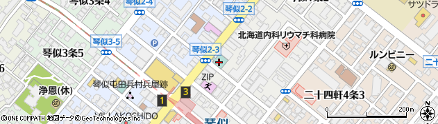 札幌ホテルヤマチ周辺の地図