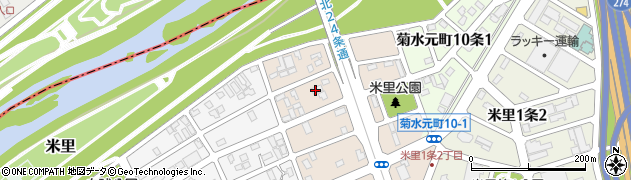 株式会社ソラチ　札幌本部周辺の地図