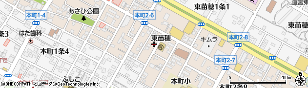 北海道札幌市東区本町２条6丁目周辺の地図