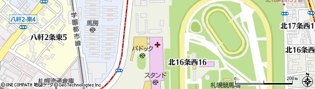 名代牛めし 札幌競馬場店周辺の地図