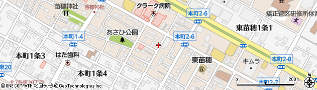 北海道札幌市東区本町２条5丁目周辺の地図