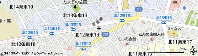 株式会社ヒラカワ札幌営業所周辺の地図