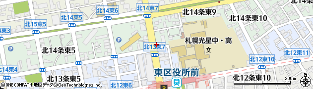北華飯店 東支店周辺の地図