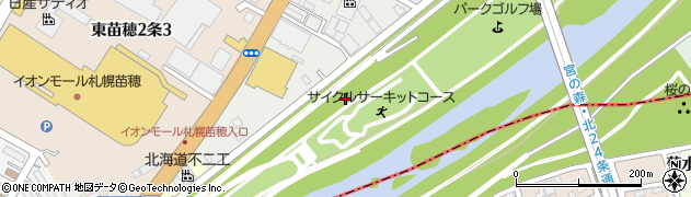 北海道札幌市東区東雁来２条周辺の地図