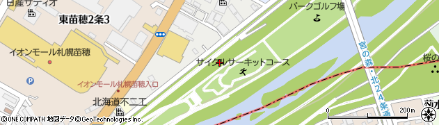 北海道札幌市東区東雁来２条周辺の地図