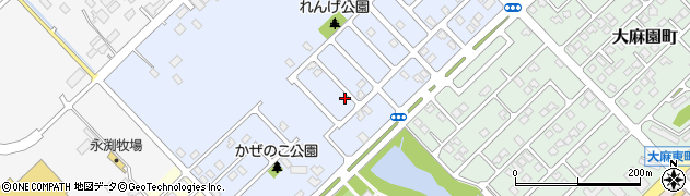 北海道江別市大麻元町178-49周辺の地図