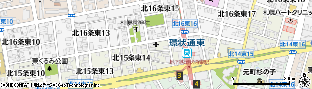 佐藤興業株式会社　北海道支店周辺の地図