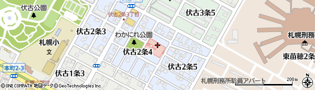 札幌佐藤病院周辺の地図