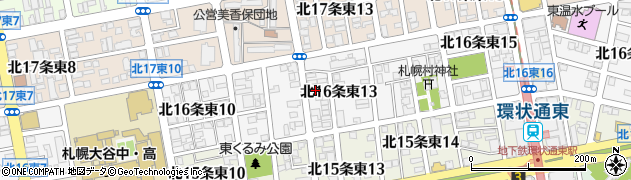 有限会社システムデザイン北海道周辺の地図