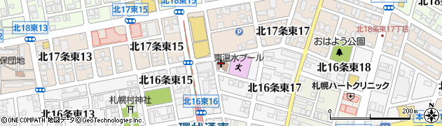 札幌市役所子ども未来局　子ども育成部元町南児童会館周辺の地図