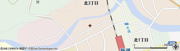 北海道新得町（上川郡）西１条北周辺の地図