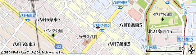 大昭石油株式会社札幌支店周辺の地図