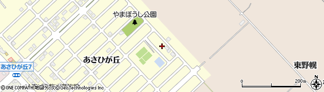 北海道江別市あさひが丘32周辺の地図