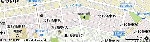 天理教幌道分教会周辺の地図