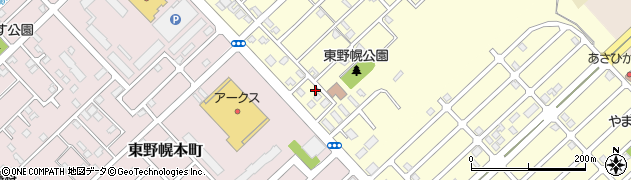 北海道江別市野幌東町55-2周辺の地図