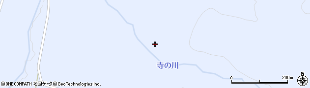 寺ノ川周辺の地図