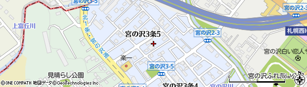 協和商事株式会社　宮の沢工場周辺の地図