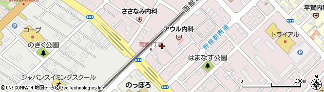 あさひの杜・野幌館周辺の地図